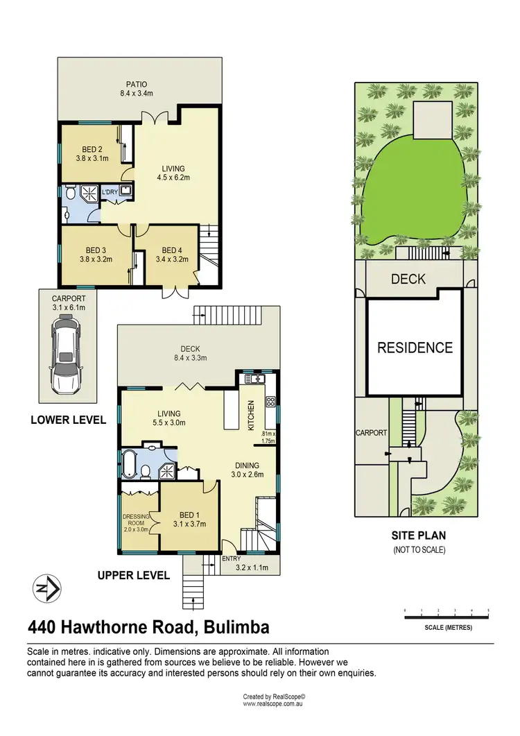 Floorplan of Homely house listing, 440 Hawthorne Road, Bulimba QLD 4171