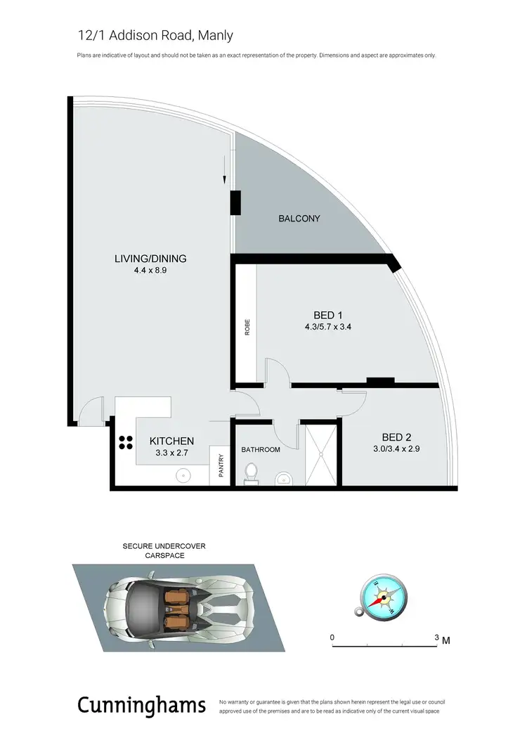 Floorplan of Homely apartment listing, 12/1 Addison Road, Manly NSW 2095