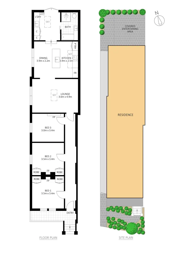 Floorplan of Homely house listing, 237 Addison Road, Marrickville NSW 2204