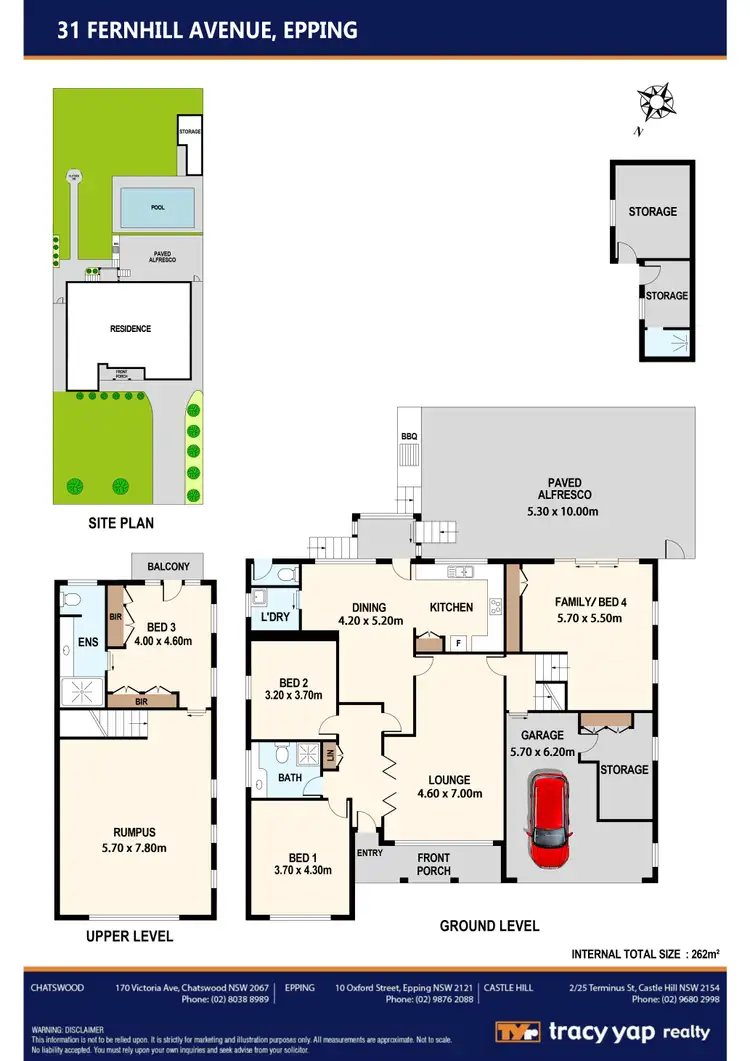 Floorplan of Homely house listing, 31 Fernhill Avenue, Epping NSW 2121
