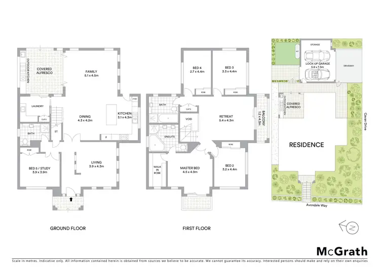Floorplan of Homely house listing, 1 Avondale Way, Eastwood NSW 2122