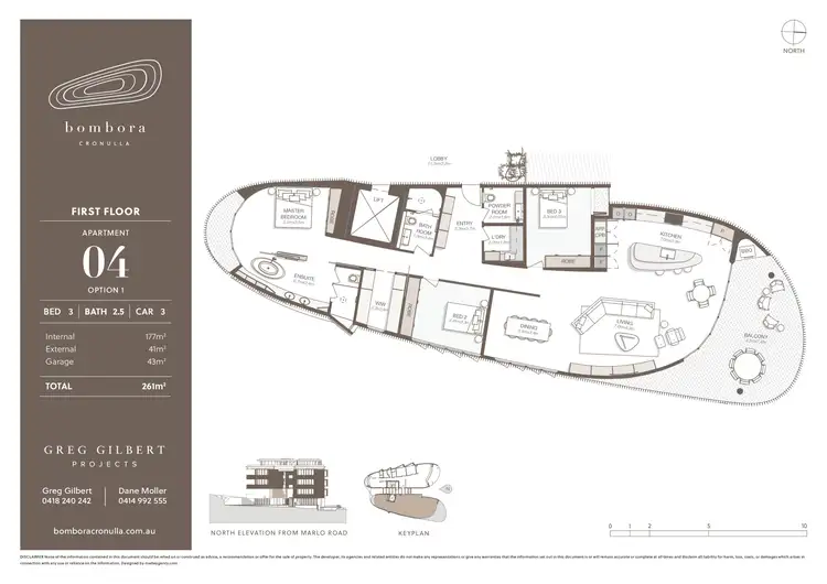 Floorplan of Homely apartment listing, 101/2-4 Marlo Road, Cronulla NSW 2230
