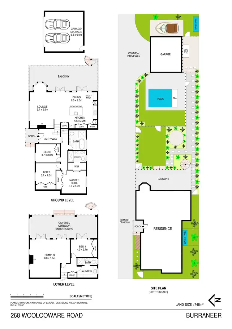 Floorplan of Homely house listing, 268 Woolooware Road, Burraneer NSW 2230