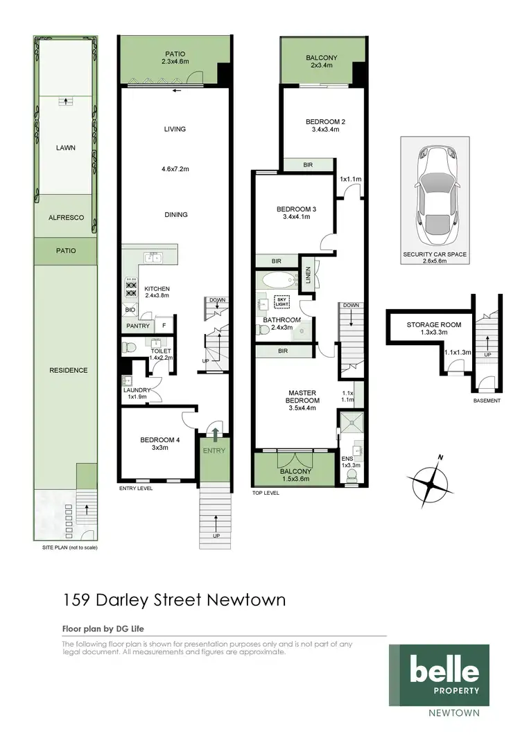 Floorplan of Homely house listing, 159 Darley Street, Newtown NSW 2042