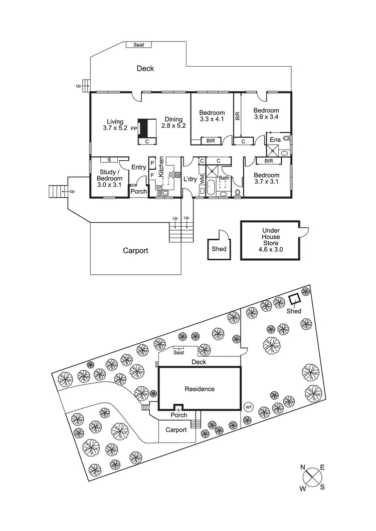 Floorplan of Homely house listing, 18 Norfolk Road, Mount Martha VIC 3934