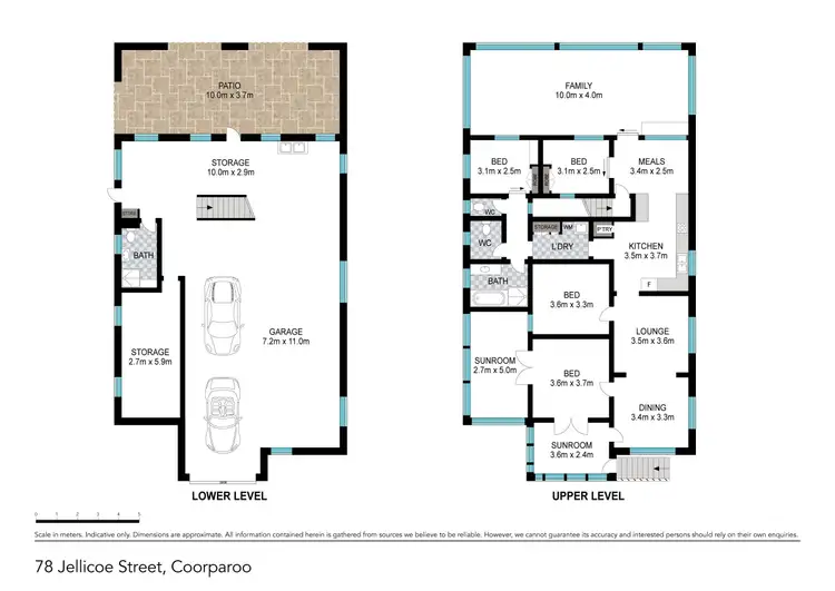 Floorplan of Homely house listing, 78 Jellicoe Street, Coorparoo QLD 4151