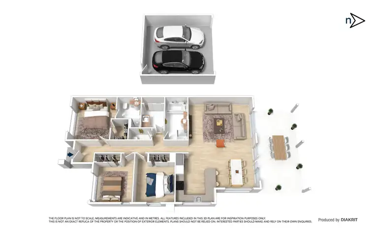 Floorplan of Homely house listing, 20 Bail Street, Epping VIC 3076