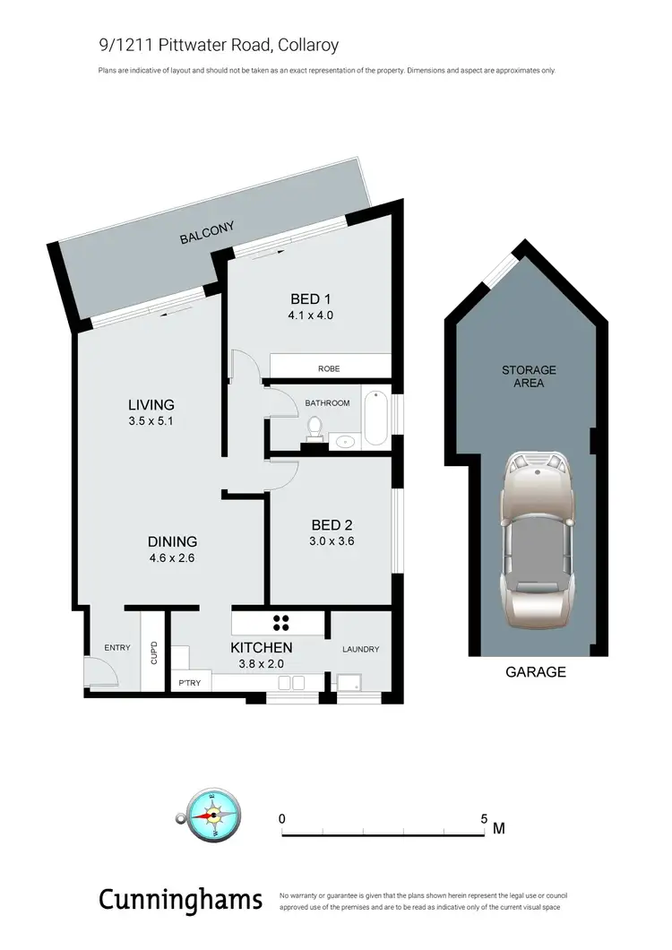 Floorplan of Homely apartment listing, 9/1211 Pittwater Road, Collaroy NSW 2097