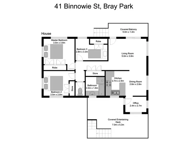 Floorplan of Homely house listing, 41 Binnowie Street, Bray Park QLD 4500