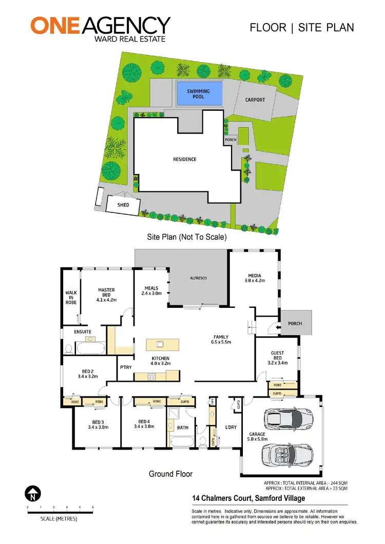 Floorplan of Homely house listing, 14 Chalmers Court, Samford Village QLD 4520