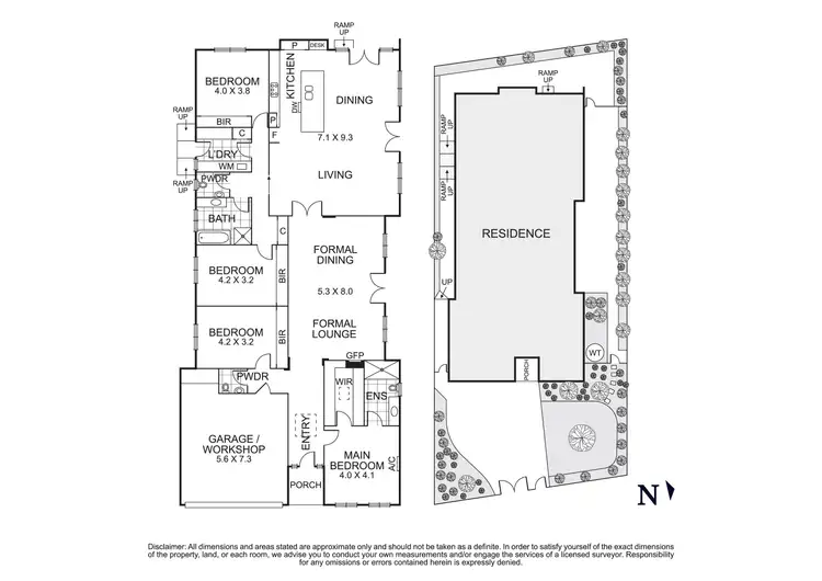 Floorplan of Homely house listing, 10 Westminster Avenue, Bulleen VIC 3105