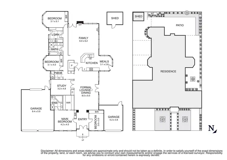 Floorplan of Homely house listing, 7 Rosemont Drive, Bulleen VIC 3105