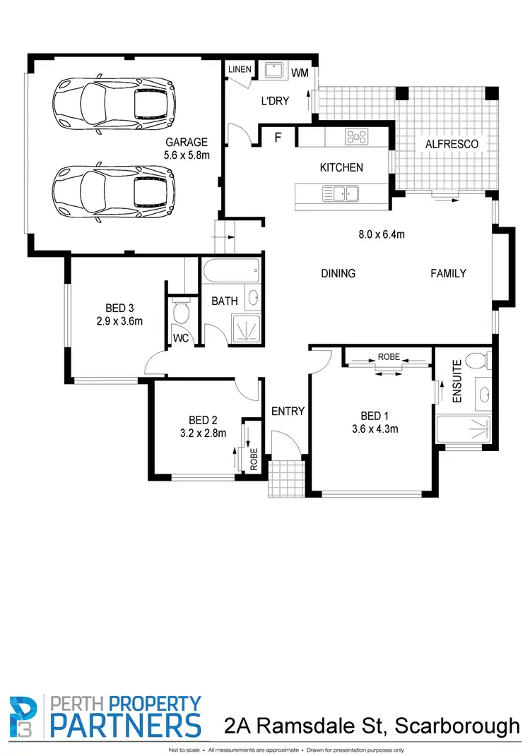 Floorplan of Homely house listing, 2A Ramsdale Street, Scarborough WA 6019