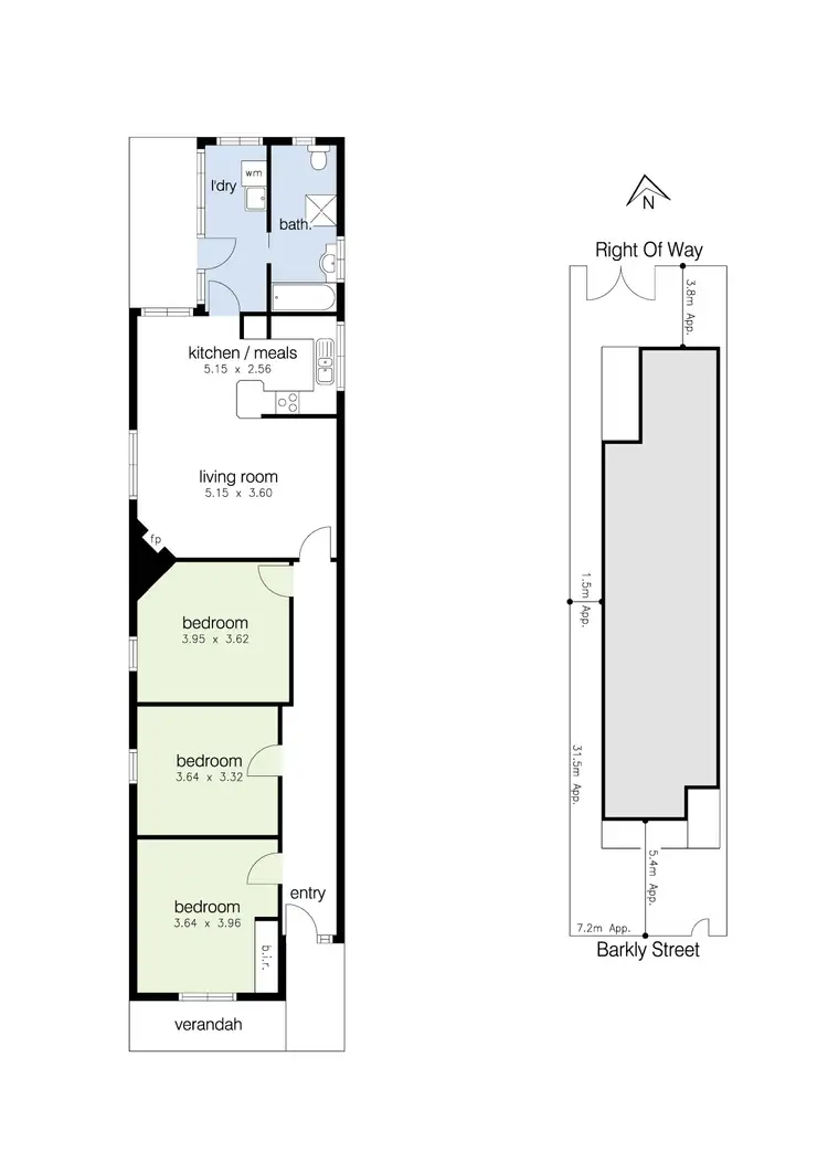 Floorplan of Homely house listing, 504 Barkly Street, West Footscray VIC 3012
