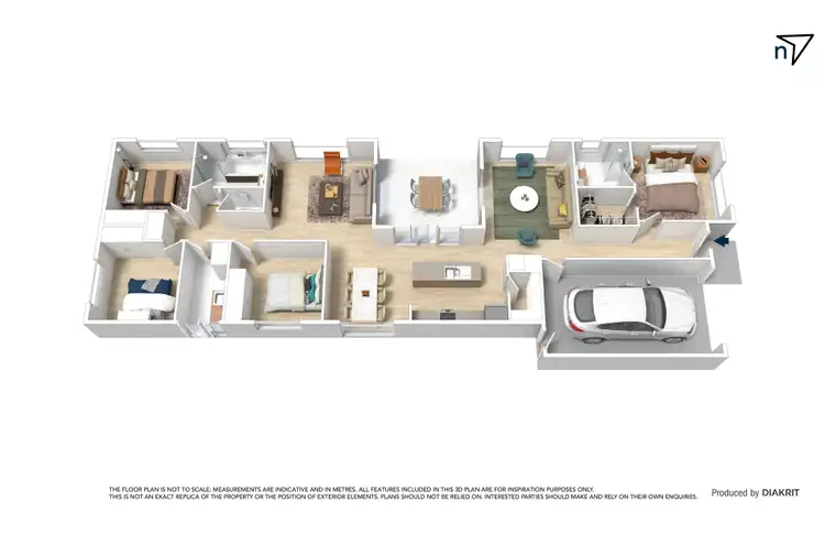 Floorplan of Homely house listing, 8 Risdon Chase, Wollert VIC 3750