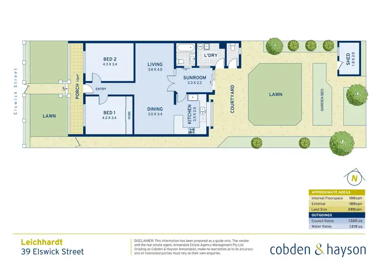 Floorplan of Homely house listing, 39 Elswick Street, Leichhardt NSW 2040