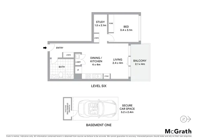 Floorplan of Homely apartment listing, 603/9 Mafeking Avenue, Lane Cove NSW 2066
