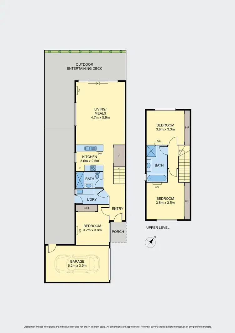 Floorplan of Homely townhouse listing, 5/15 Acacia Street, Glenroy VIC 3046