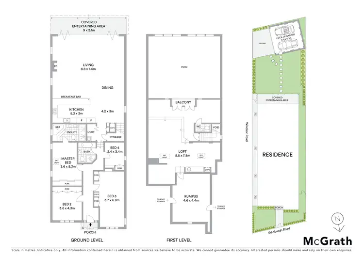 Floorplan of Homely house listing, 50 Edinburgh Road, Willoughby NSW 2068