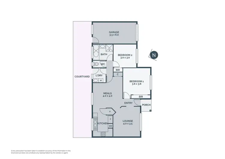 Floorplan of Homely house listing, 3/29 Davidson Street, Reservoir VIC 3073