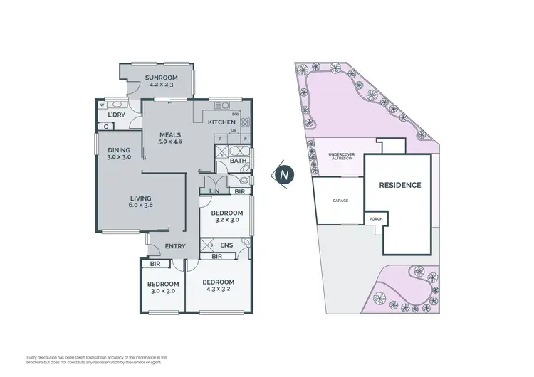 Floorplan of Homely house listing, 8 Dianne Court, Lalor VIC 3075