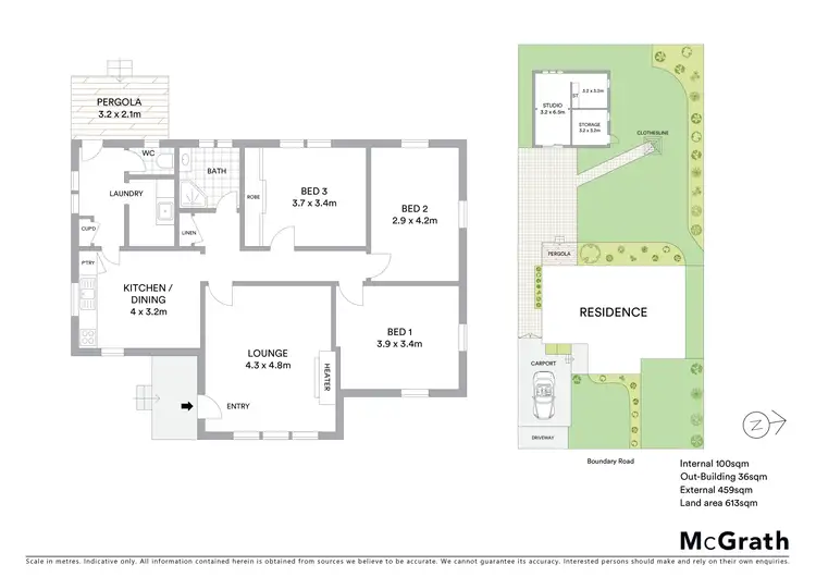 Floorplan of Homely house listing, 148 Boundary Road, Thomson VIC 3219