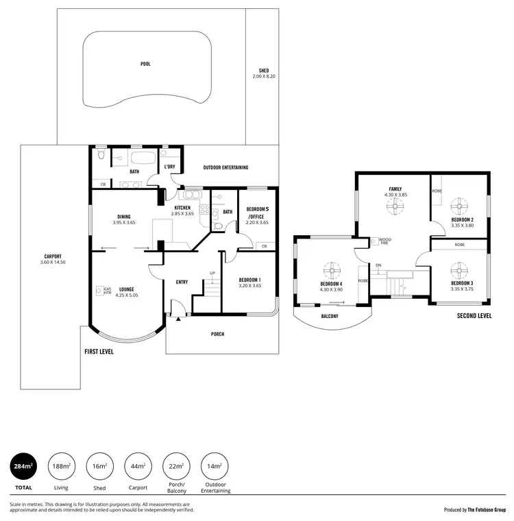 Floorplan of Homely house listing, 5 Connolly Court, Rostrevor SA 5073