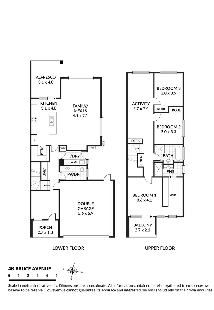 Floorplan of Homely house listing, 4B Bruce Avenue, Rostrevor SA 5073