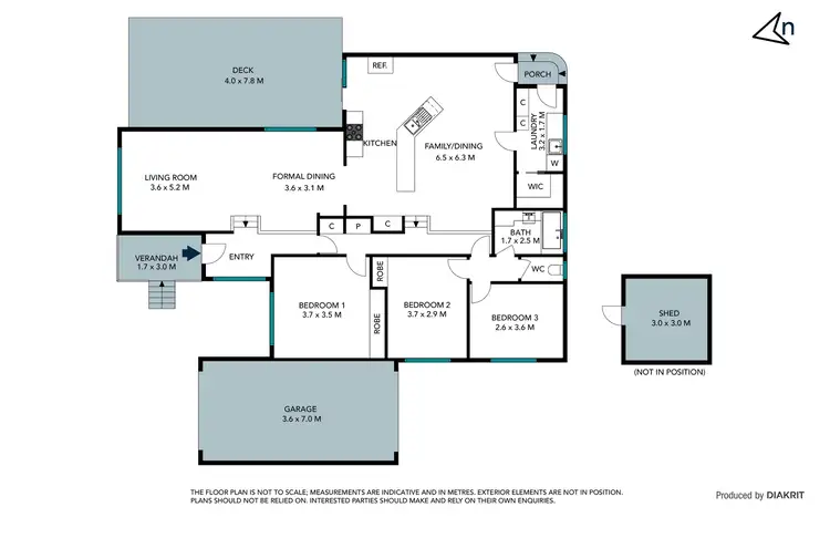 Floorplan of Homely house listing, 13 Touhey Avenue, Epping VIC 3076