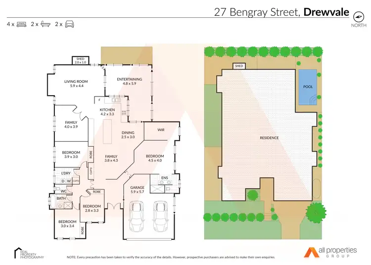 Floorplan of Homely house listing, 27 Bengray Street, Drewvale QLD 4116