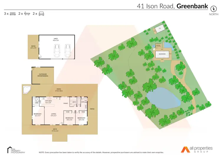 Floorplan of Homely house listing, 41-51 Ison Road, Greenbank QLD 4124