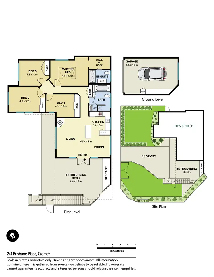 Floorplan of Homely house listing, 2/4 Brisbane Place, Cromer NSW 2099