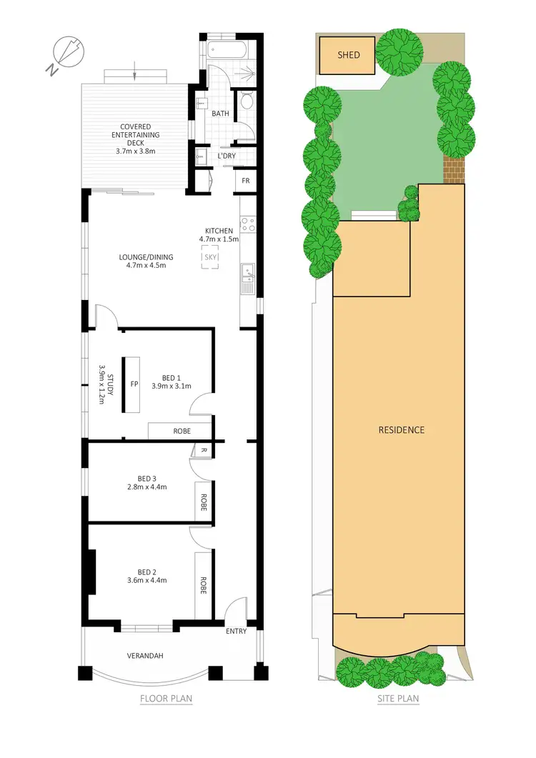 Floorplan of Homely house listing, 338 Unwins Bridge Road, Tempe NSW 2044