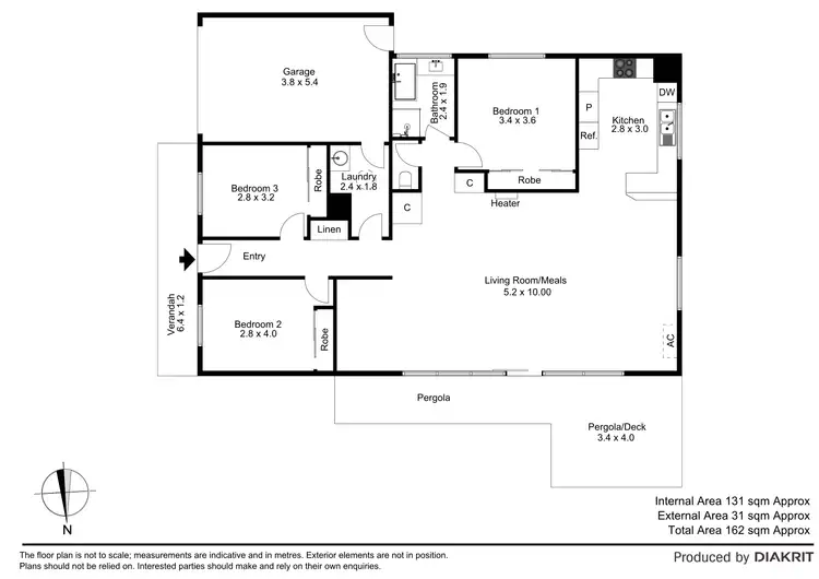 Floorplan of Homely house listing, 44 Dare Street, Ocean Grove VIC 3226