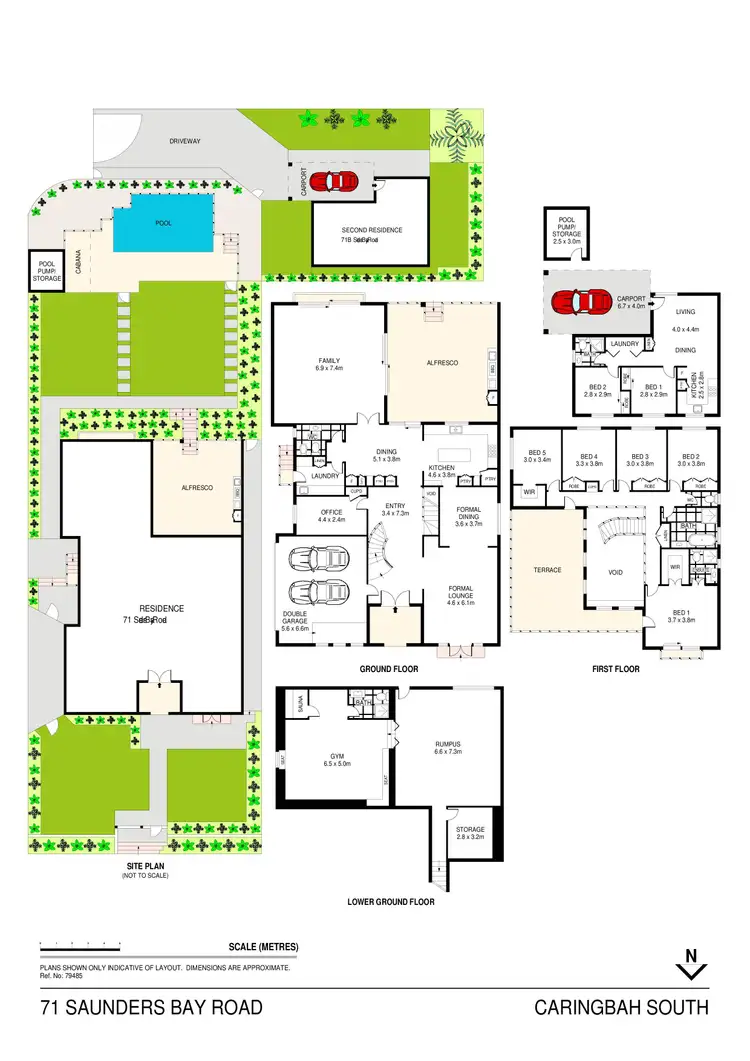 Floorplan of Homely house listing, 71 Saunders Bay Road, Caringbah South NSW 2229
