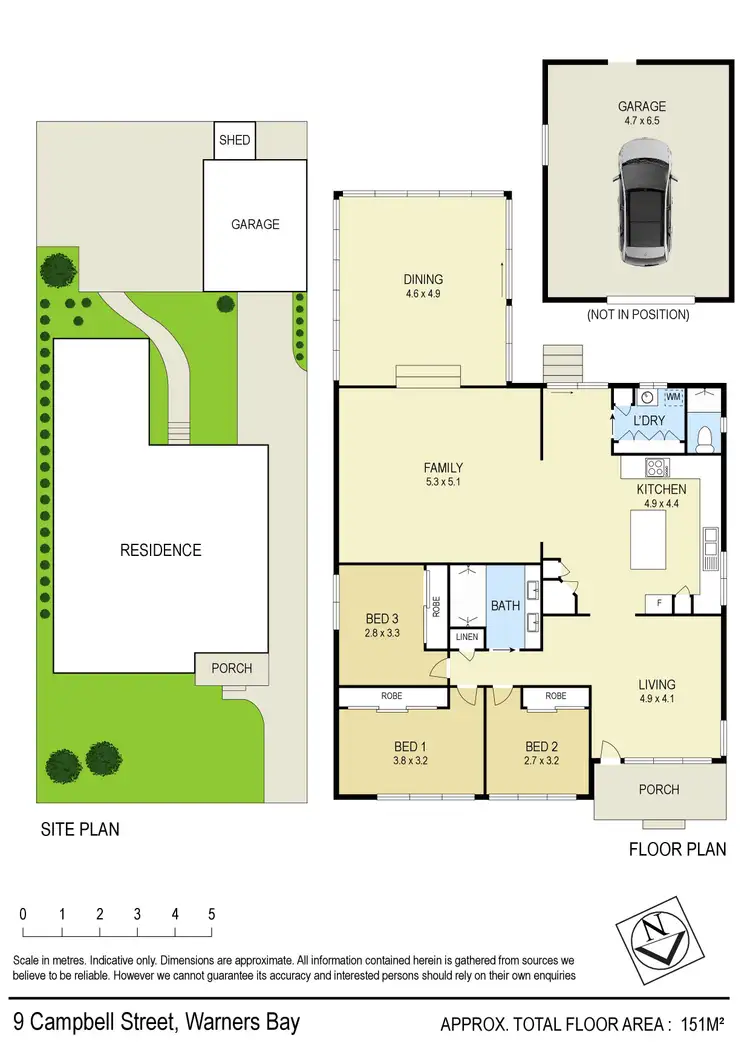 Floorplan of Homely house listing, 9 Campbell Street, Warners Bay NSW 2282