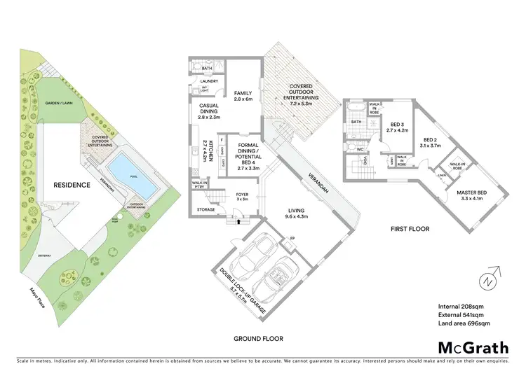 Floorplan of Homely house listing, 7 Mayo Place, Killarney Heights NSW 2087