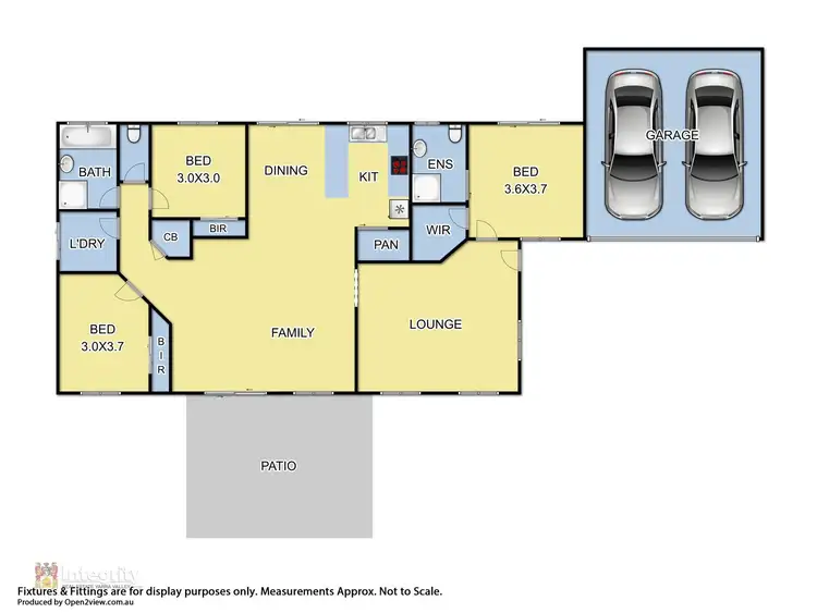 Floorplan of Homely house listing, 21 Hawkins Drive, Kinglake VIC 3763
