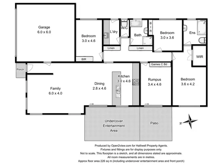 Floorplan of Homely house listing, 6 Paulownia Street, Latrobe TAS 7307