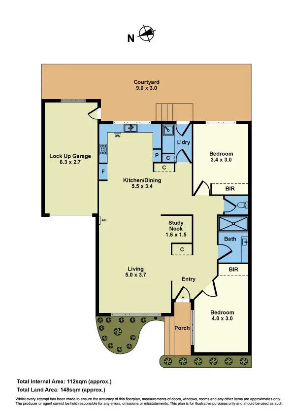Floorplan of Homely house listing, 5/30 Park Street, Moonee Ponds VIC 3039