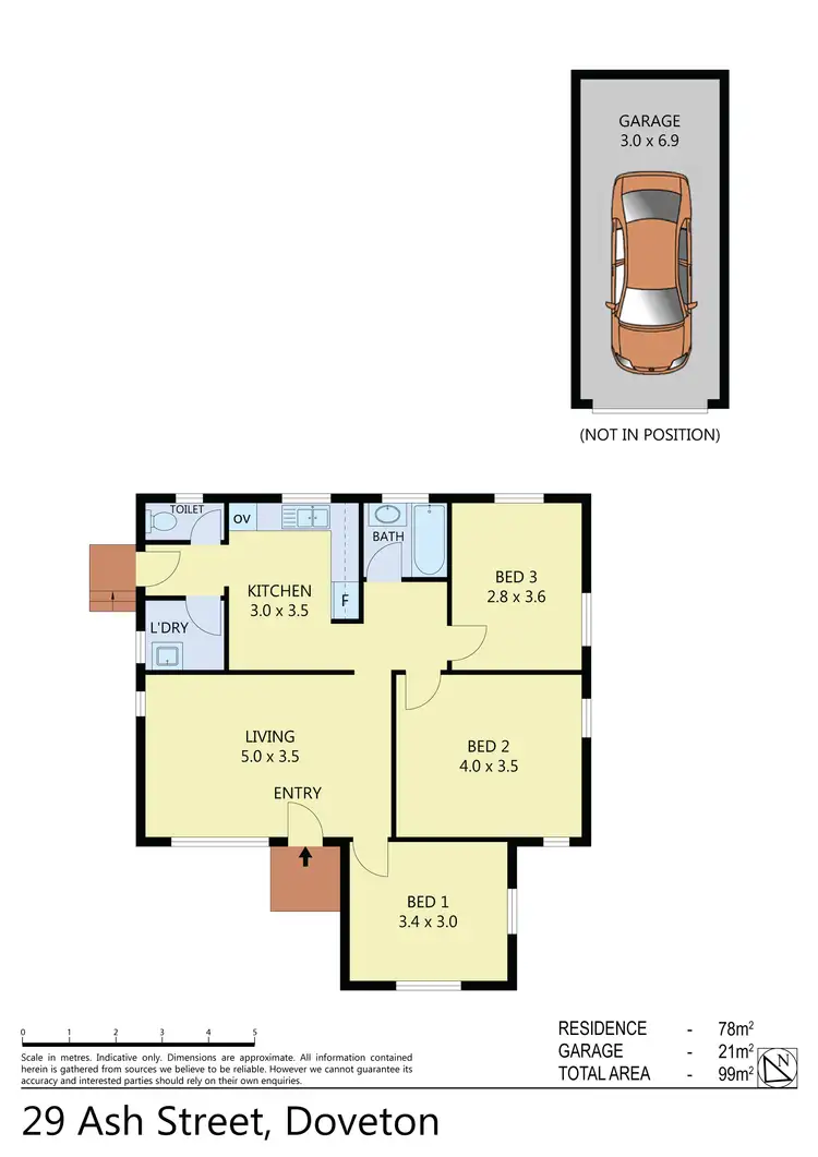 Floorplan of Homely house listing, 29 Ash Street, Doveton VIC 3177