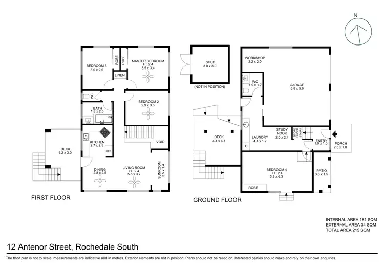 Floorplan of Homely house listing, 12 Antenor Street, Rochedale South QLD 4123