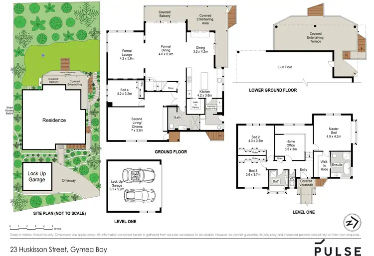 Floorplan of Homely house listing, 23 Huskisson Street, Gymea Bay NSW 2227