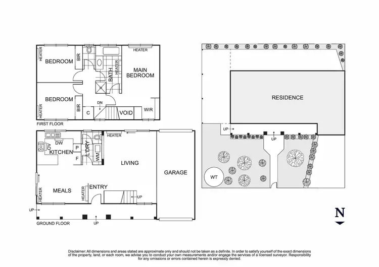 Floorplan of Homely townhouse listing, 16 Ventura Street, Blackburn North VIC 3130