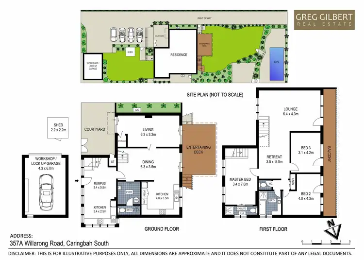 Floorplan of Homely house listing, 357A Willarong Road, Caringbah South NSW 2229