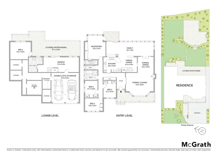Floorplan of Homely house listing, 8 Yaraan Avenue, Epping NSW 2121