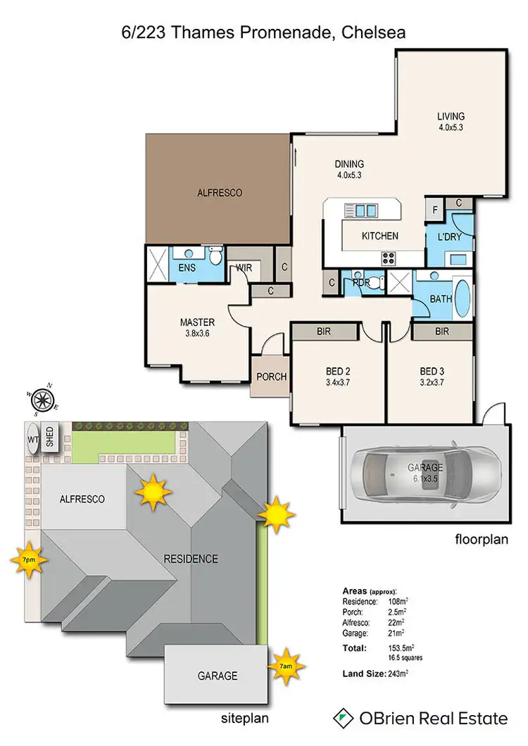Floorplan of Homely unit listing, 6/223 Thames Promenade, Chelsea Heights VIC 3196