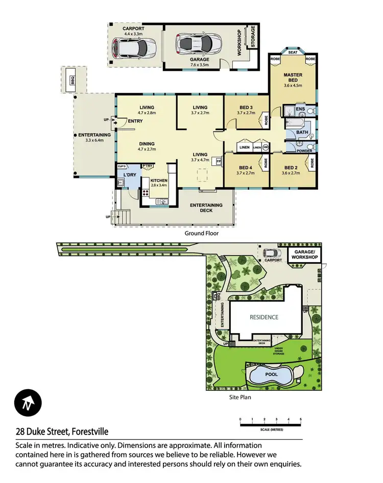 Floorplan of Homely house listing, 28 Duke Street, Forestville NSW 2087