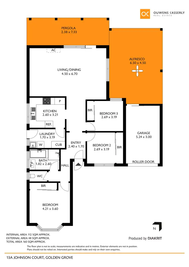 Floorplan of Homely house listing, 13A Johnson Court, Golden Grove SA 5125