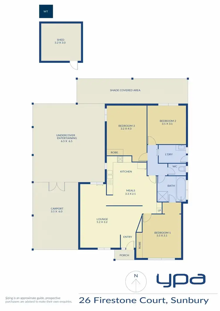 Floorplan of Homely house listing, 26 Firestone Court, Sunbury VIC 3429